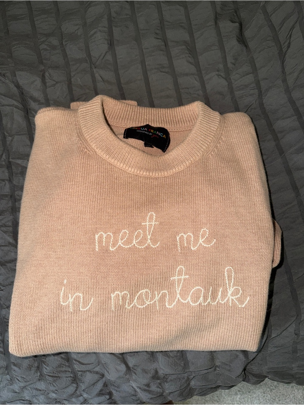 "Meet Me in Montauk" Crewneck Sweater